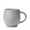 Revol No.W Collection Mug With Handle 33 cl - Matt grey Recy clay - Set of 6 pcs