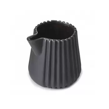 Revol Pekoe Collection Creamer 10 cl - Black Smooth Dark Metal