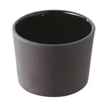 Revol Solid Collection Tapas Bowl 8 cm 15 cl - Glossy Black - Set of 6 pcs