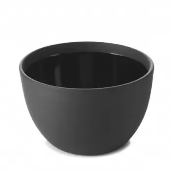Revol Solid Collection Bowl 11 cm 30 cl - Glossy Black - Set of 6 pcs