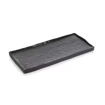 Revol Solstice Collection Rectangular Plate 30 cm - Slate Black Moon - Set of 4 pcs