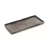 Revol Solstice Collection Rectangular Plate 30 cm - Slate Cosmos Gold - Set of 4 pcs
