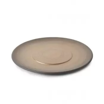 Revol Solstice Collection Lid For Bowl 40 cl - Matt slate style Sunrise Gold - Set of 6 pcs