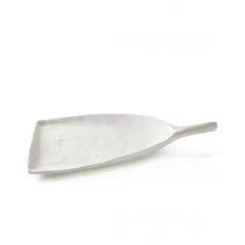 Revol Yli Collection Shovel Plate 18 cm - Alabaster white - Set of 4 pcs