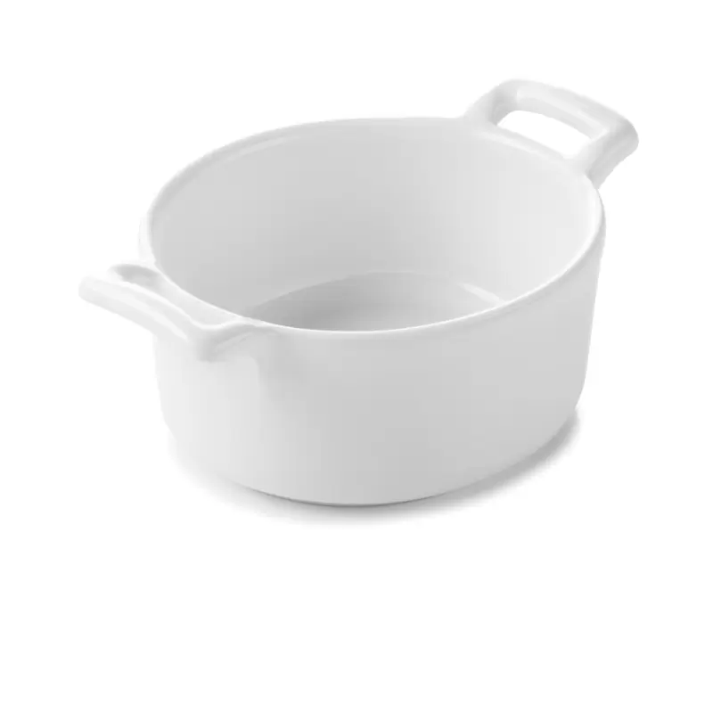 Revol Belle Cuisine Collection Cocotte Without Lid - White - Set of 6 pcs Revol Belle Cuisine Collection Cocotte Without Lid - White - Set of 6 pcs
