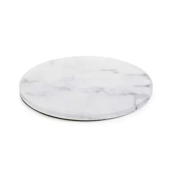 Revol En Scene Collection Macaroon Bricks With Large Insert - Nacryl white marble - Set of 2 pcs