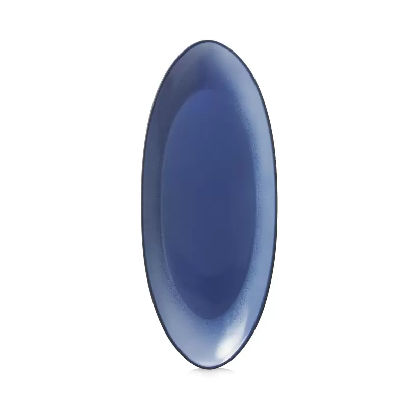 Revol Equinoxe Collection Oblong Plate 36 cm - Cirrus Blue - Set of 4 pcs Revol Equinoxe Collection Oblong Plate 36 cm - Cirrus Blue - Set of 4 pcs