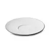 Revol Equinoxe Collection Espresso Saucer 8 cl - White Cumulus - Set of 6 pcs
