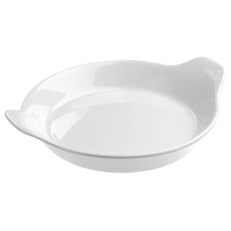Revol French Classics Collection Round Eared Egg Dish 15 cm - White - Set of 6 pcs Revol French Classics Collection Round Eared Egg Dish 15 cm - White - Set of 6 pcs