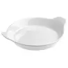 Revol French Classics Collection Round Eared Egg Dish 18 cm - White - Set of 6 pcs