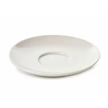 Revol Madeleine Collection Espresso Saucer 8 cl - Alabaster white - Set of 6 pcs