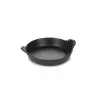Revol French Classics Collection Round Eared Dish. Fluted 18 cm - Cast iron style - Set of 4 pcs