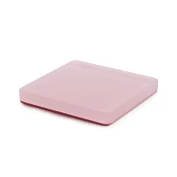 Revol SWEETIE Collection Square Pastry Support 8 cm - Pink Nacryl - Set of 8 pcs