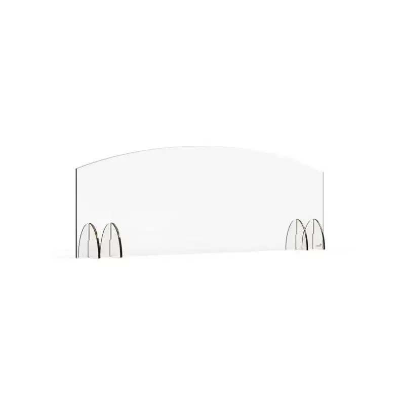 Rosseto AG005 Rosseto Avant Guarde 48x15.5 Acrylic Sneeze Guard - 1...