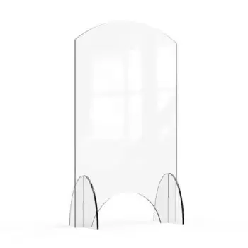 Rosseto AG015 Rosseto Avant Guarde 24x40 Acrylic Sneeze Guard with ...