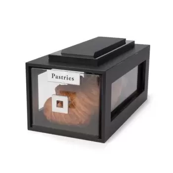 Rosseto BD111 Rosseto Single Black Acrylic Drawer - 1 Piece - 7.75 ...