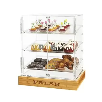 Rosseto BD139 Rosseto Small 2 Door Bakery Cabinet with Three Froste...