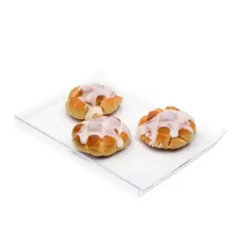 Rosseto BKM004 Rosseto Clear Acrylic Bakery Tray (Set of 3 pcs.) - ...