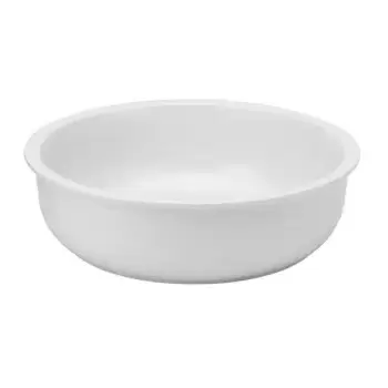 Rosseto CP103 Rosseto Round 4.75 QT Porcelain Food Pan - 11.75 x 11...
