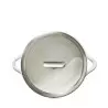 Revol Bombance Collection Glass Lid Ss-Handle For Cocotte 19 cm Induction Oven - Glass