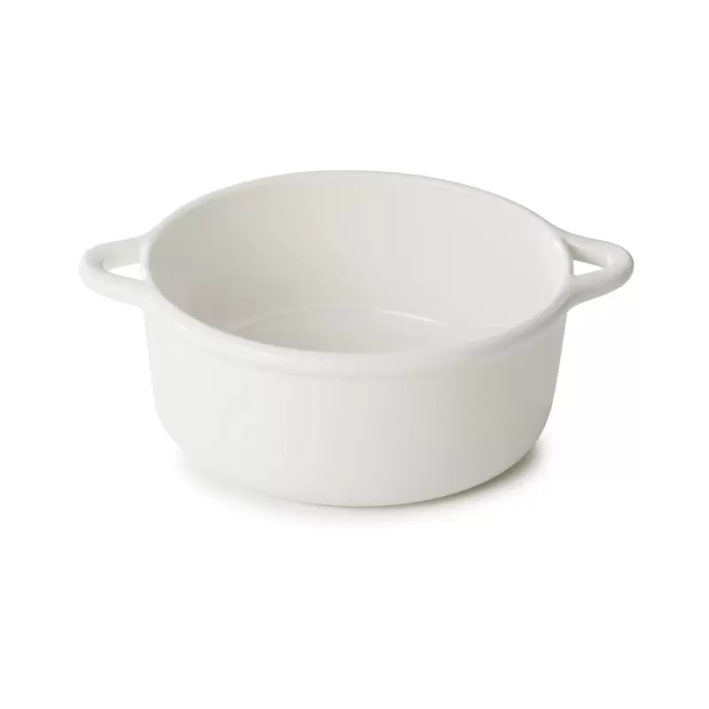 Revol Bombance Collection Round Cocotte 19 cm Induction Without Lid - Alabaster white Induction Revol Bombance Collection Round Cocotte 19 cm Induction Without Lid - Alabaster white Induction