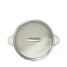 Revol Bombance Collection Glass Lid Ss-Handle For Cocotte 22 cm Induction Oven - Glass