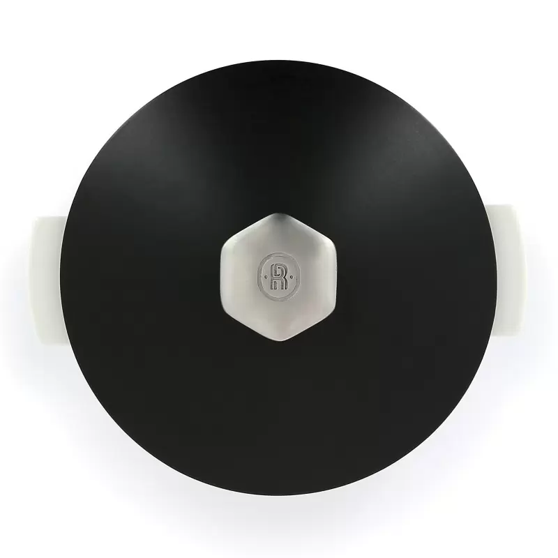 Revol Revolution 2 Collection Ss-Handle Lid For Cocotte 10C - Satin black Revol Revolution 2 Collection Ss-Handle Lid For Cocotte 10C - Satin black