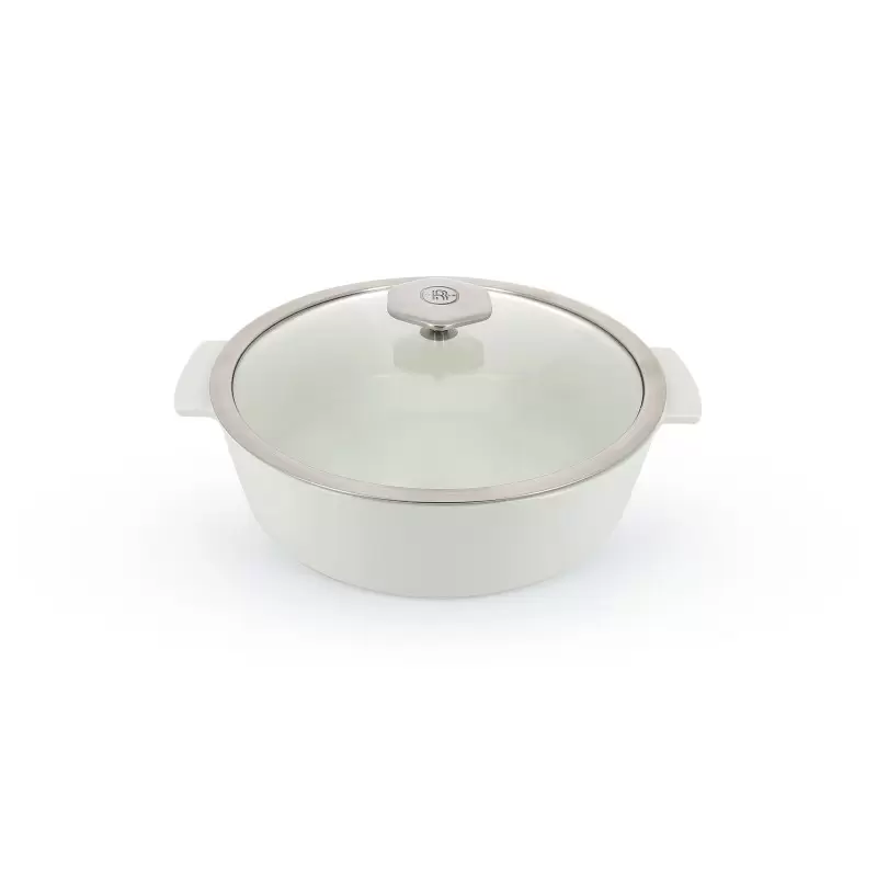 Revol Revolution 2 Collection Shallow Cocotte 11''/28 cm - Glass Induction Revol Revolution 2 Collection Shallow Cocotte 11''/28 cm - Glass Induction