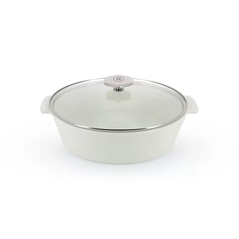 Revol Revolution 2 Collection Oval Cocotte 12.75''/32.5 cm - Glass Induction Revol Revolution 2 Collection Oval Cocotte 12.75''/32.5 cm - Glass Induction
