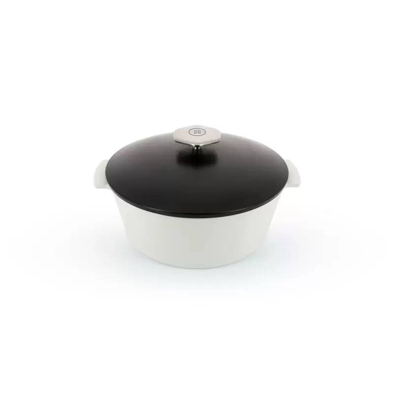 Revol Revolution 2 Collection Round Cocotte 10.25''/26 cm - Satin black Induction Revol Revolution 2 Collection Round Cocotte 10.25''/26 cm - Satin black Induction