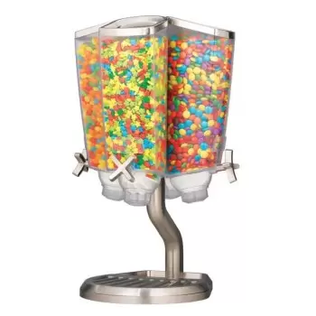 Rosseto EZP2760 Rosseto EZ-PRO C4L 1.3 Gal. 4-Container Tall Carous...