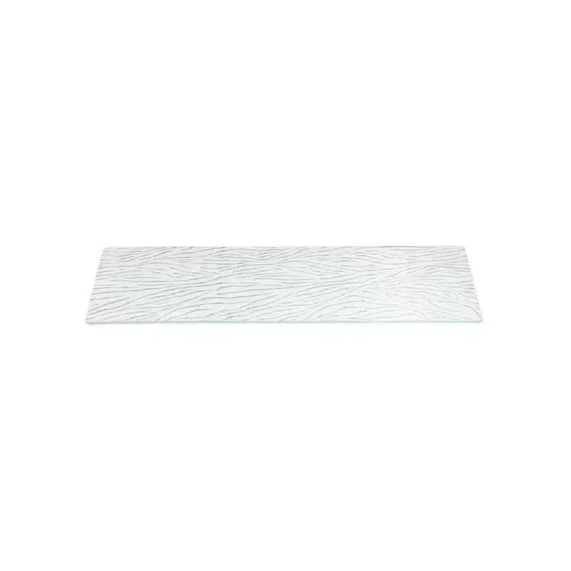 Rosseto GLS025Z Rosseto Currente White Narrow Rectangle Handmade Gl...