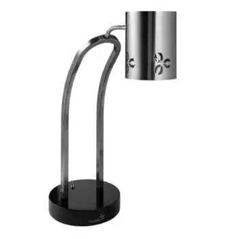 Rosseto HL017 Rosseto Iris Single Stainless Steel Heat Lamp with Bl...