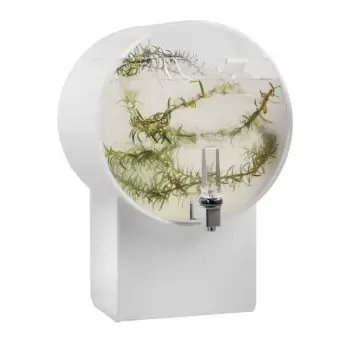 Rosseto LD174 Rosseto Lucid Barrel 3 Gal. White Acrylic Beverage Di...