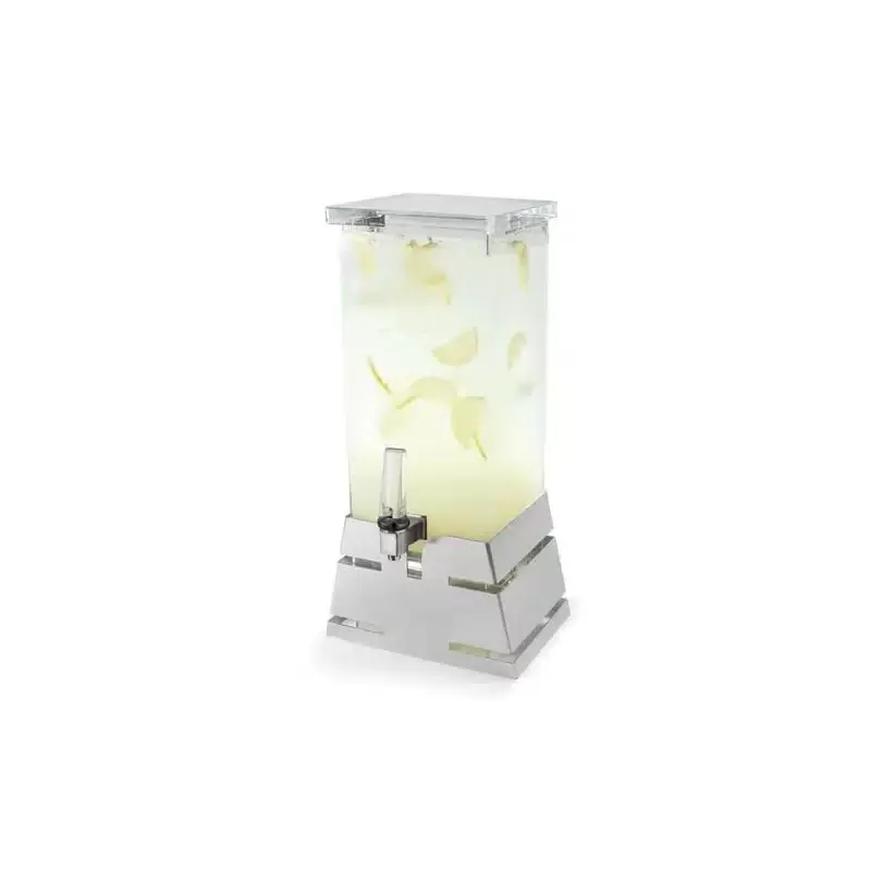 Rosseto LD139 Rosseto Square 4 Gal. Beverage Dispenser with Stainle...