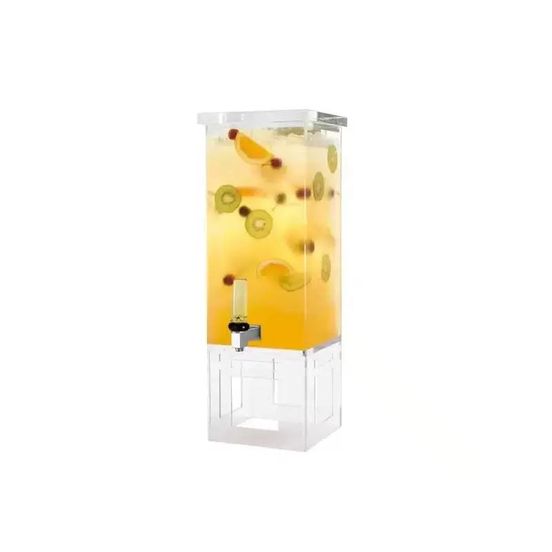 Rosseto LD194 Rosseto Square 3 Gal. Acrylic Beverage Dispenser - 1 ...