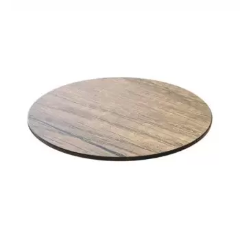 Rosseto MT-400W Rosseto Modulite Walnut 14 in. Round HPL Table Top ...