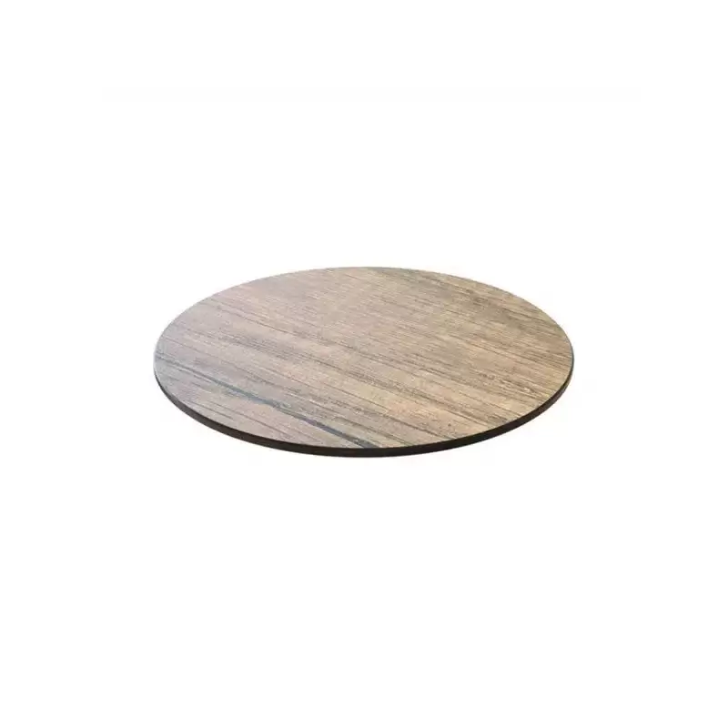 Rosseto MT-400W Rosseto Modulite Walnut 14 in. Round HPL Table Top ...