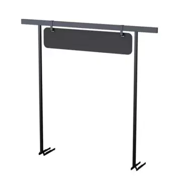 Rosseto MT-BKDFK Rosseto Modulite Chalkboard Sign with Black Displa...