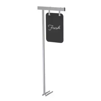 Rosseto MT-SSCBDA Rosseto Modulite Chalkboard Sign with 4.5’ Stainl...