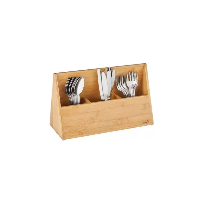 Rosseto SB110 Rosseto Natura Bamboo Cutlery Holder - 1 Piece - 15.8...