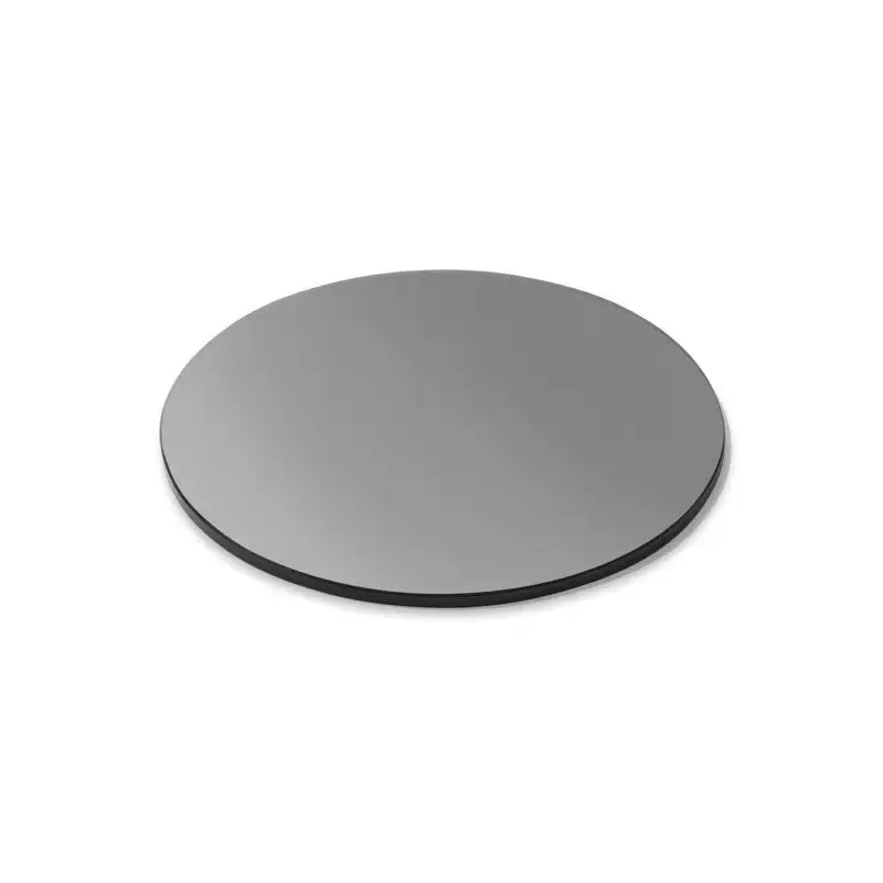 Rosseto SG005 Rosseto 20" Round Black Tempered Glass Surface - 1 Pi...