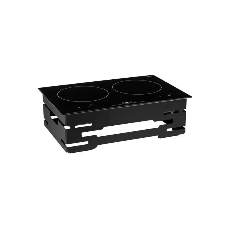 Rosseto SK070 Rosseto Multi-Chef 7" Black Double Induction Kit with...