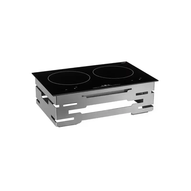 Rosseto SK071 Rosseto Multi-Chef 7" Stainless Steel Double Inductio...