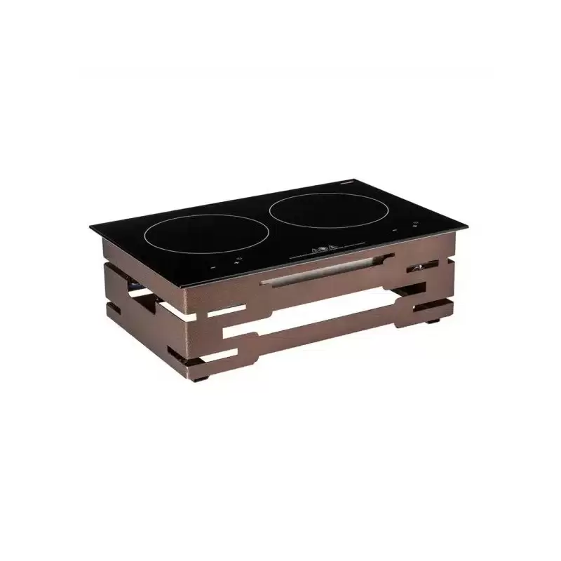 Rosseto SK073 Rosseto Multi-Chef 7" Bronze Double Induction Kit wit...