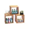 Cal-Mil Bamboo Cube Riser - 12" x 12"x 12"