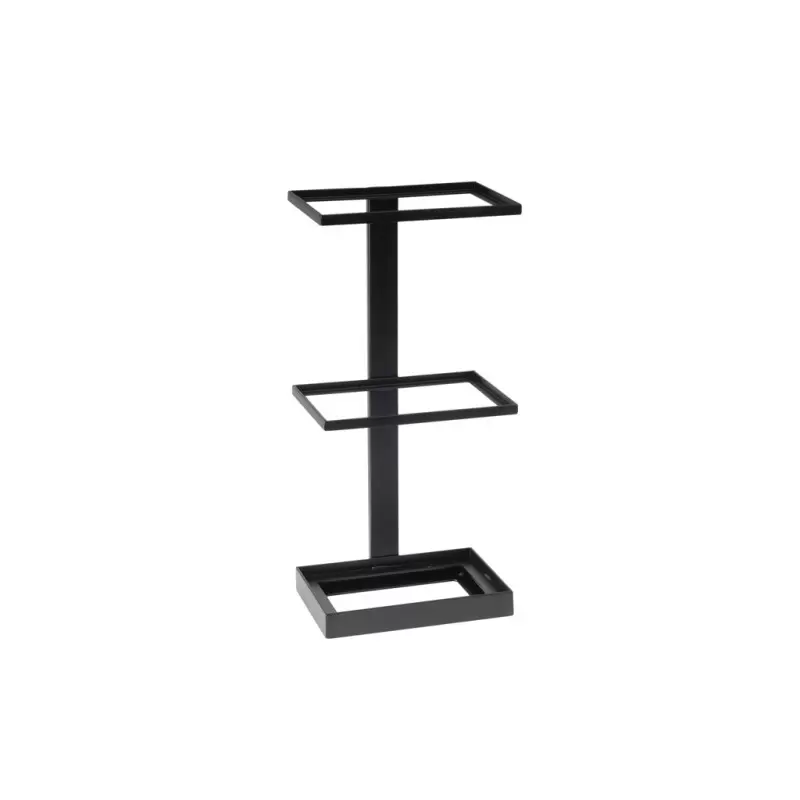 Cal-Mil 3-Tier Black Metal Merchandising Stand 9 1/2" x 7" x 20 1/2" Cal-Mil 3-Tier Black Metal Merchandising Stand 9 1/2" x 7" x 20 1/2"