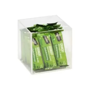 Cal-Mil Modular 4" x 4" x 4" Clear Acrylic Display Box