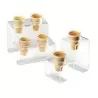 Cal-Mil Acrylic Cone Holder 4 Holes
