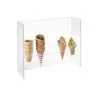 Cal-Mil Acrylic Cone Holder With Guard